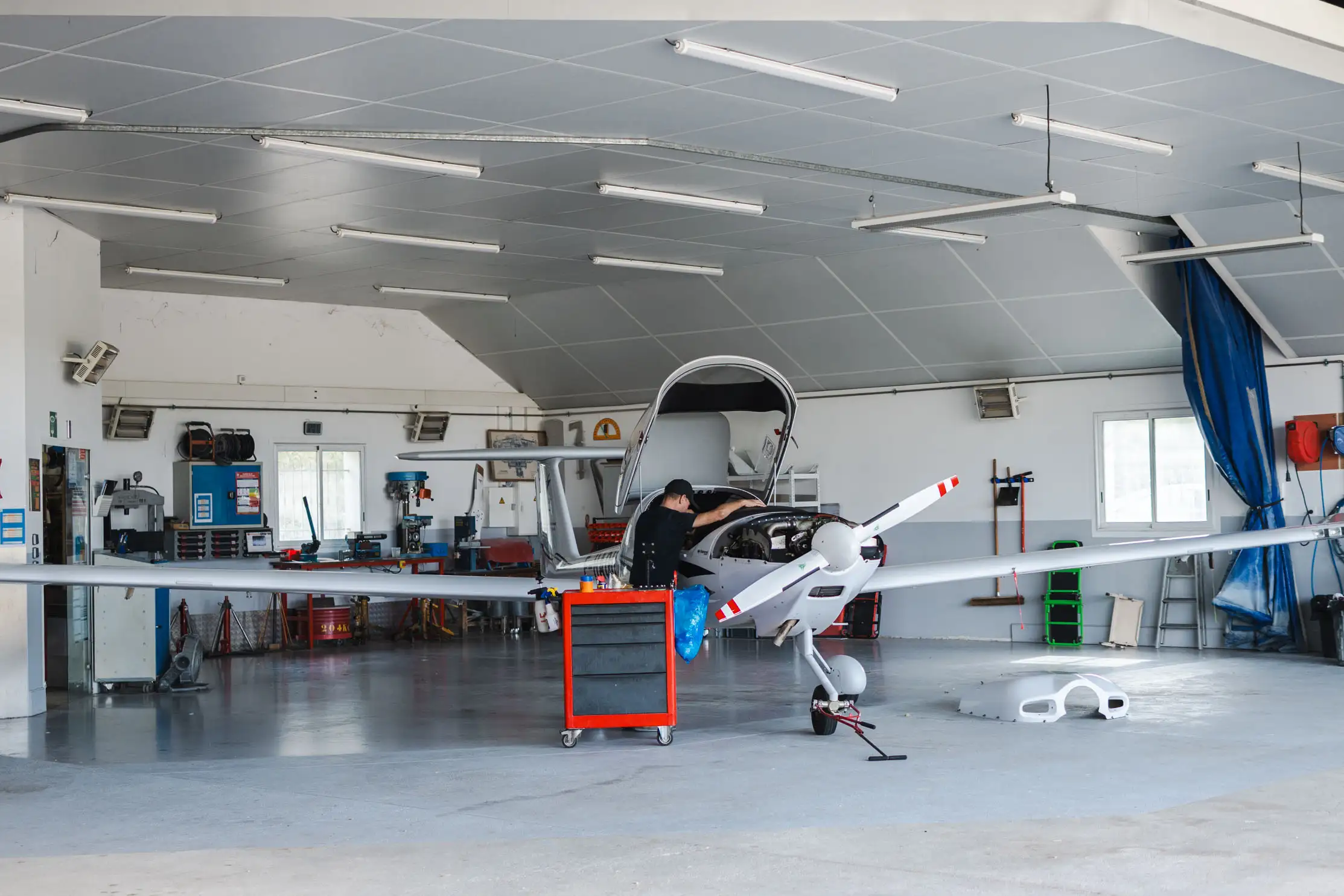 Atelier de maintenance de l'ACAT